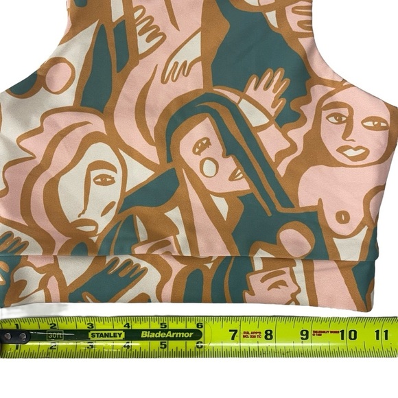 Anthropologie Dazey LA 'We Are One" Sport Bra Size Small - Picture 8 of 11